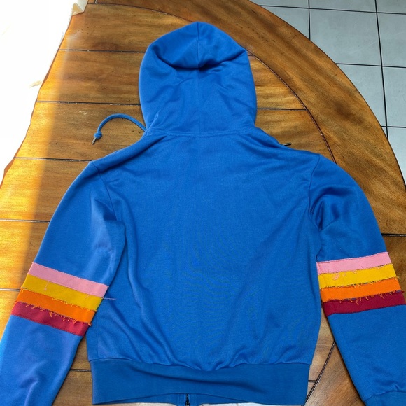 Blue zip up sweatshirt - Picture 2 of 2